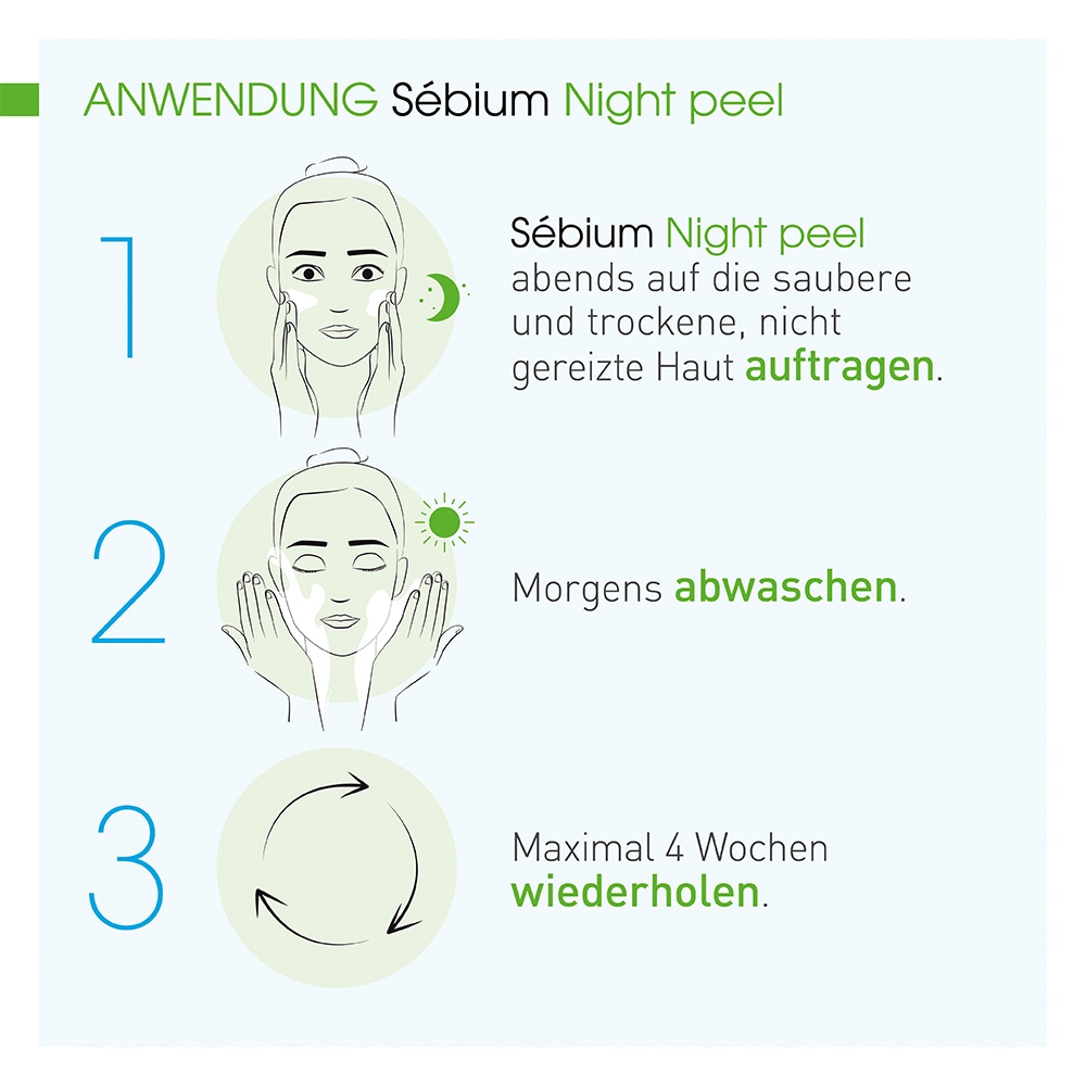 BIODERMA Sebium Night peel 40 ml Creme