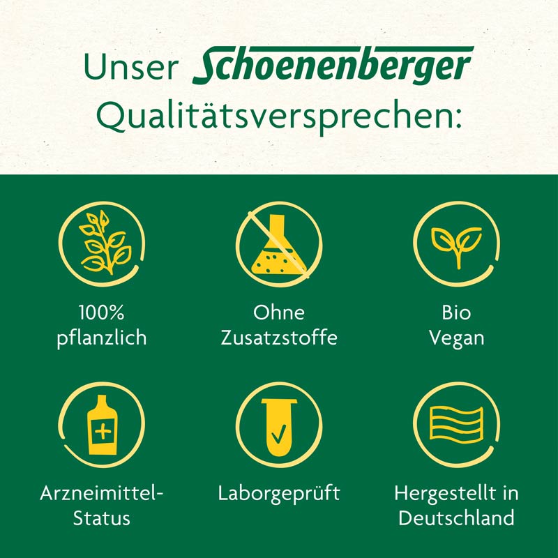 Schoenenberger Naturreiner Heilpflanzensaft Artischocke 200 ml Saft