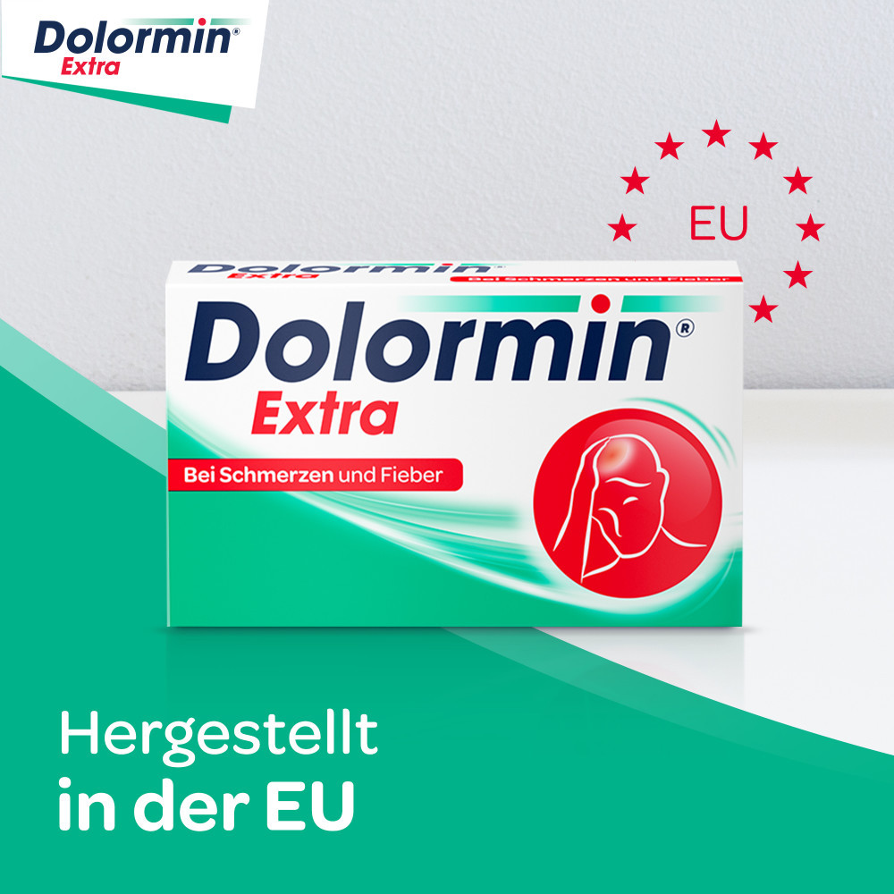 Dolormin Extra Ibu-Lysin Tabletten bei Schmerzen und Fieber