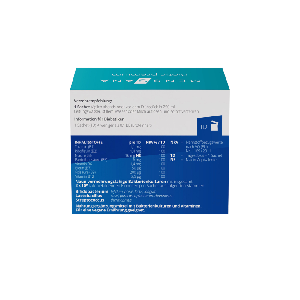 MensSana Premium biotic 28X2 g Beutel