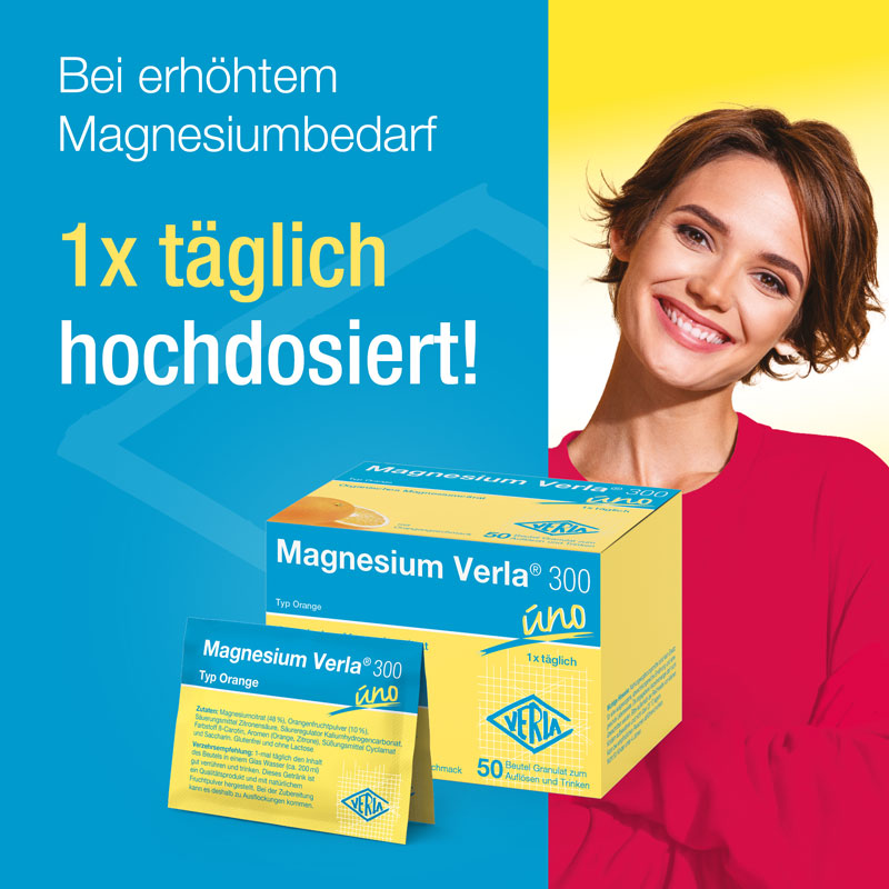 Magnesium Verla 300 uno Typ Orange 50 St Granulat
