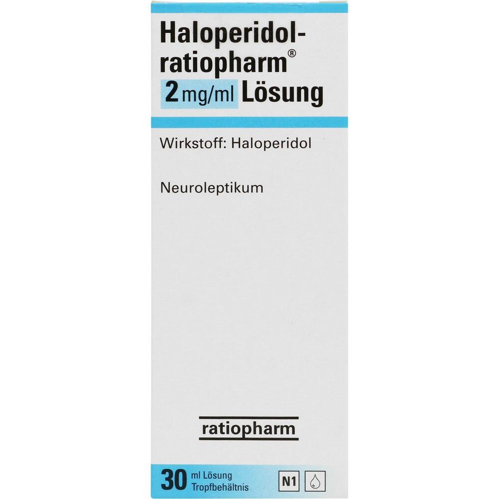 Haloperidol-ratiopharm 2mg/ml Lösung 30 ml Lösung zum Einnehmen