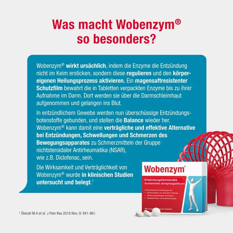 Wobenzym 800 St Tabletten magensaftresistent