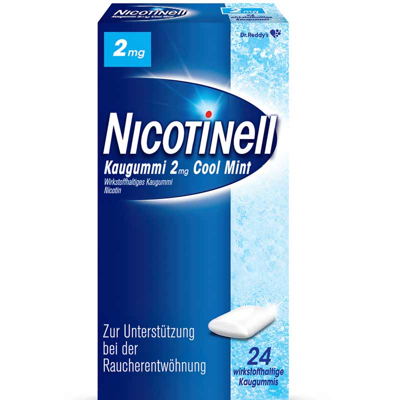 NICOTINELL 2mg Cool Mint 24 St Kaugummi