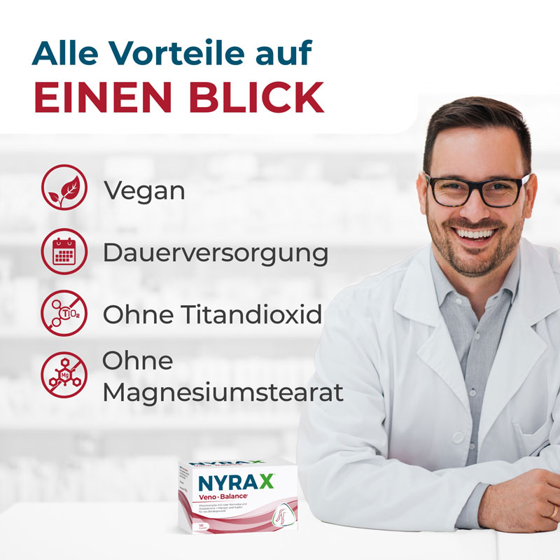 NYRAX Veno - Balance 120 St Kapseln