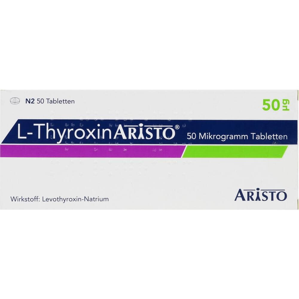 L-Thyroxin ARISTO 50µg 50 St Tabletten