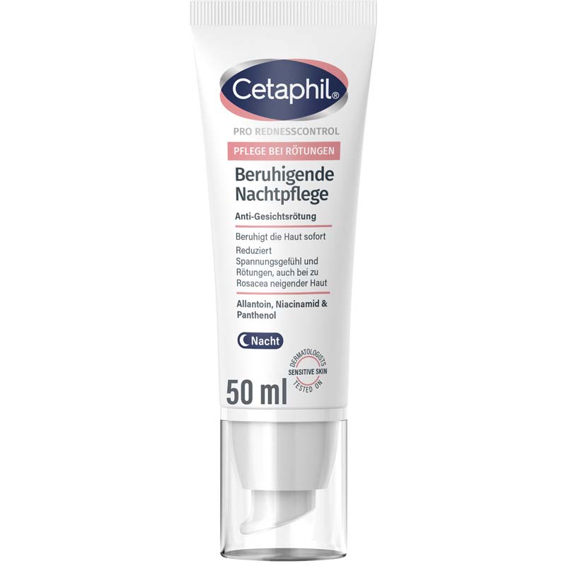 Cetaphil PRO REDNESS CONTROL Beruhigende Nachtpflege 50 ml Nachtcreme
