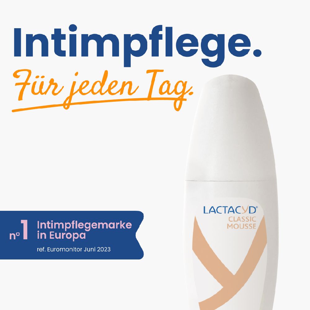 LACTACYD CLASSIC MOUSSE 150 ml Schaum