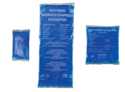 KALT-WARM Kompresse 12x29 cm mit Vlieshülle 1 St Kompressen