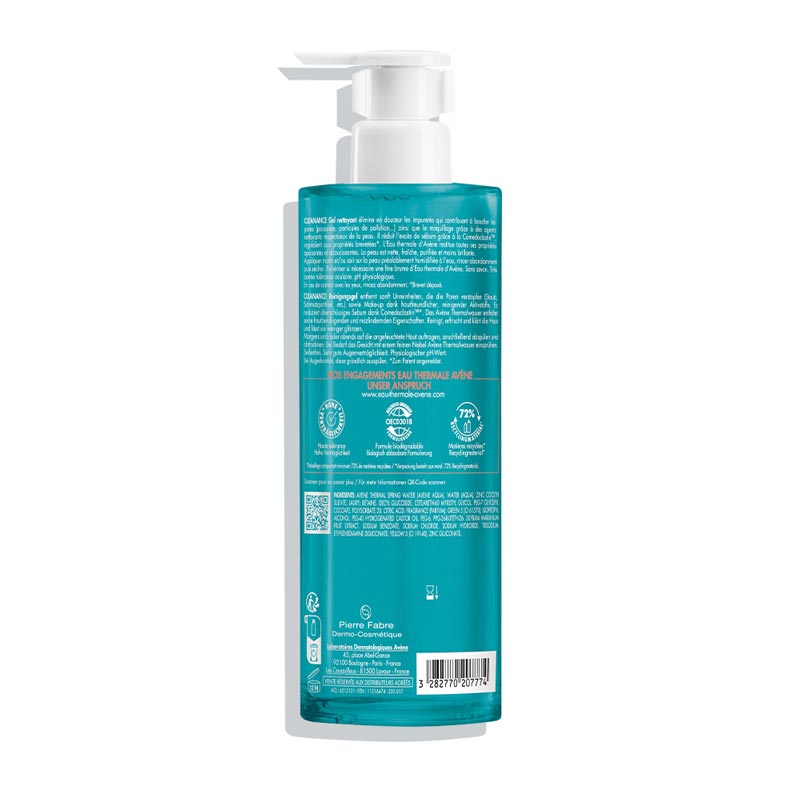 Avène CLEANANCE REINIGUNGSGEL 400 ml Gel