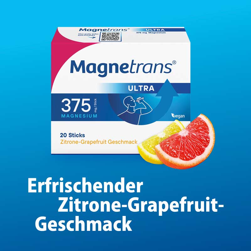 Magnetrans ULTRA 375 mg / Stick MAGNESIUM 20 St Granulat