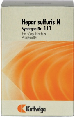 SYNERGON KOMPLEX 111 Hepar sulfuris N Tabletten 200 St Tabletten