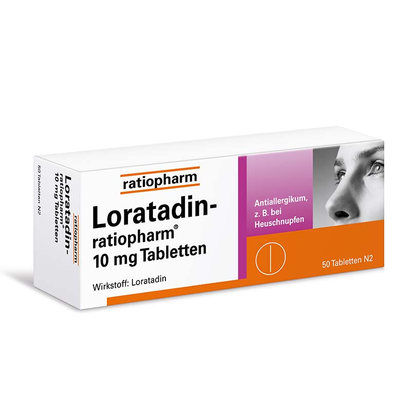 Loratadin-ratiopharm 10 mg  50 St Tabletten