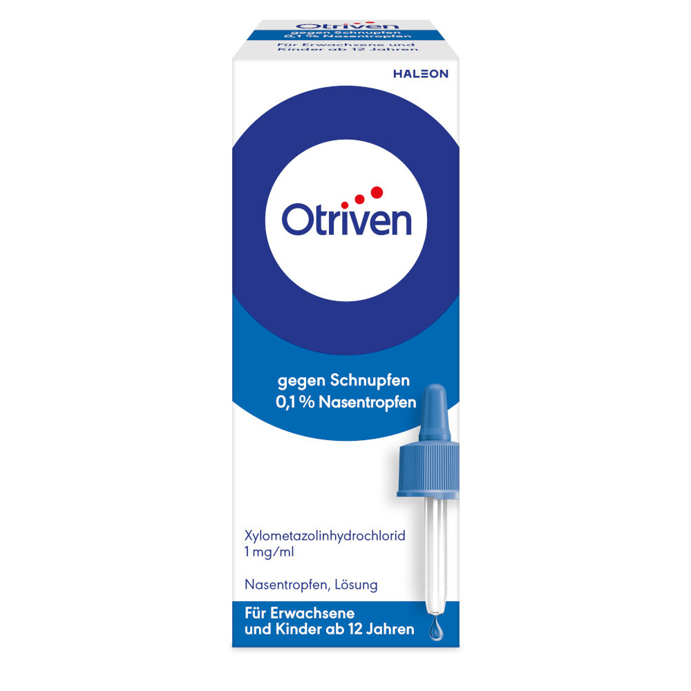 Otriven gegen Schnupfen 0,1% 20 ml Nasentropfen