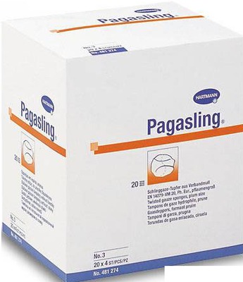 Pagasling Mulltupfer unsteril Größe3 pflaumengroß 2X500 St Tupfer