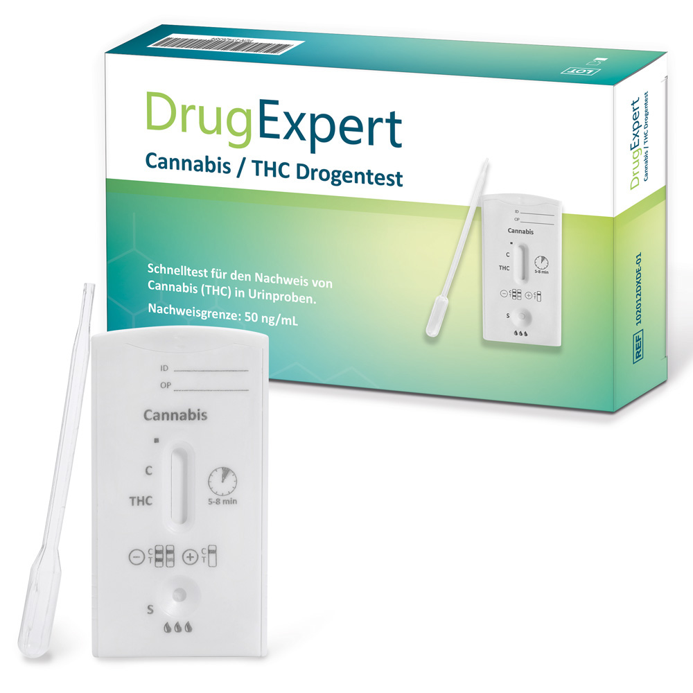 DrugExpert Cannabis/ THC Drogentest 1 St Test