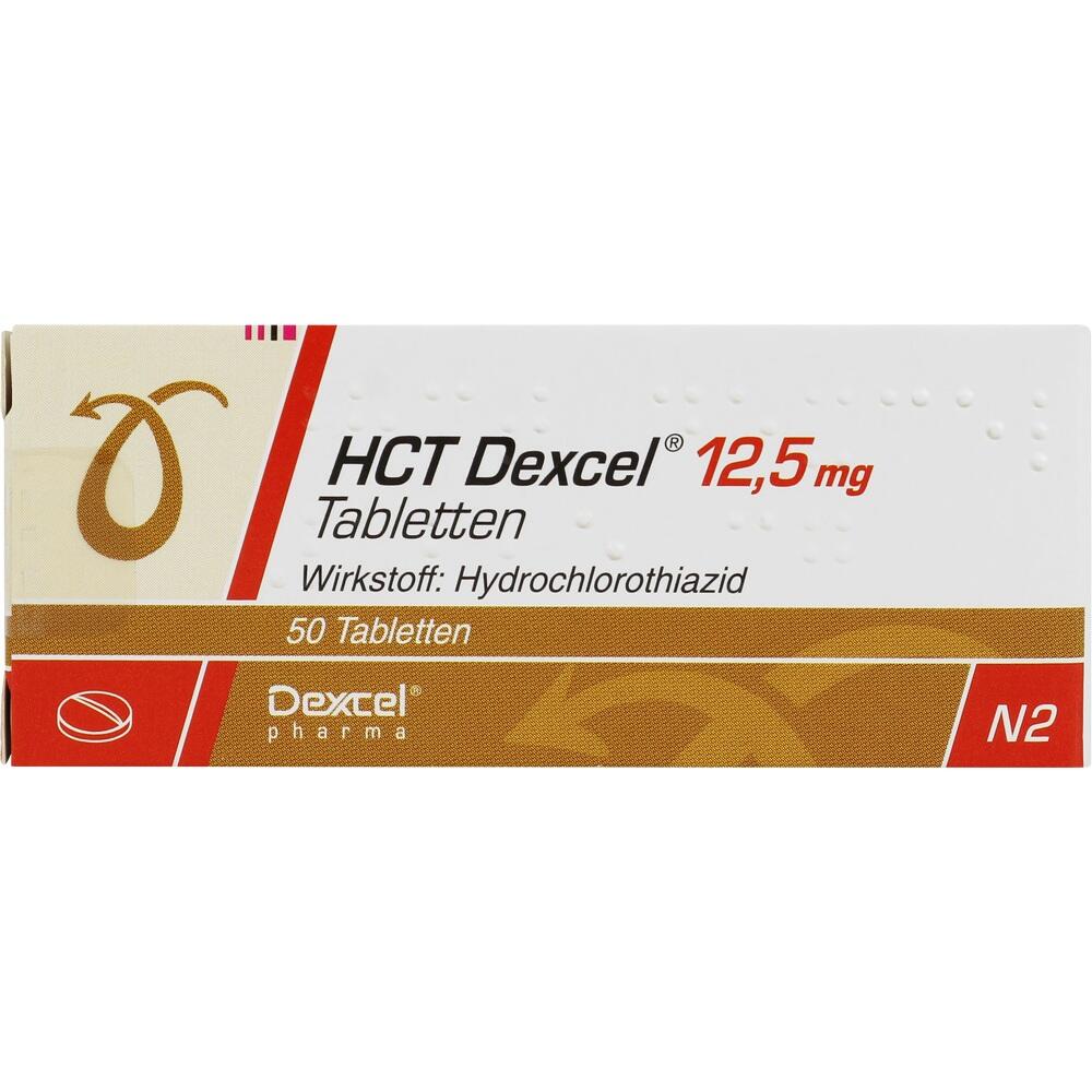 HCT Dexcel 12,5mg 50 St Tabletten