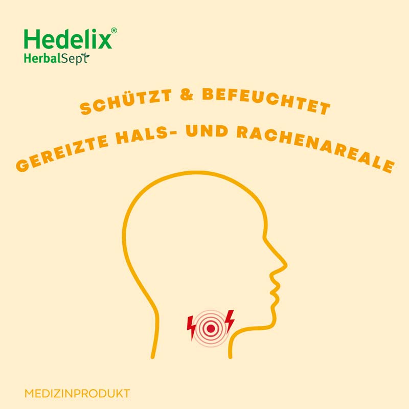 Hedelix HerbalSept Hals Lutscher Kids 6 St Bonbons