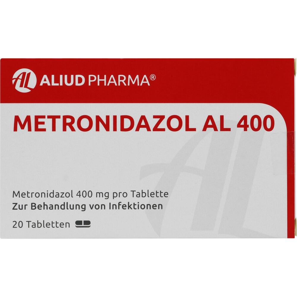 METRONIDAZOL AL 400 20 St Tabletten