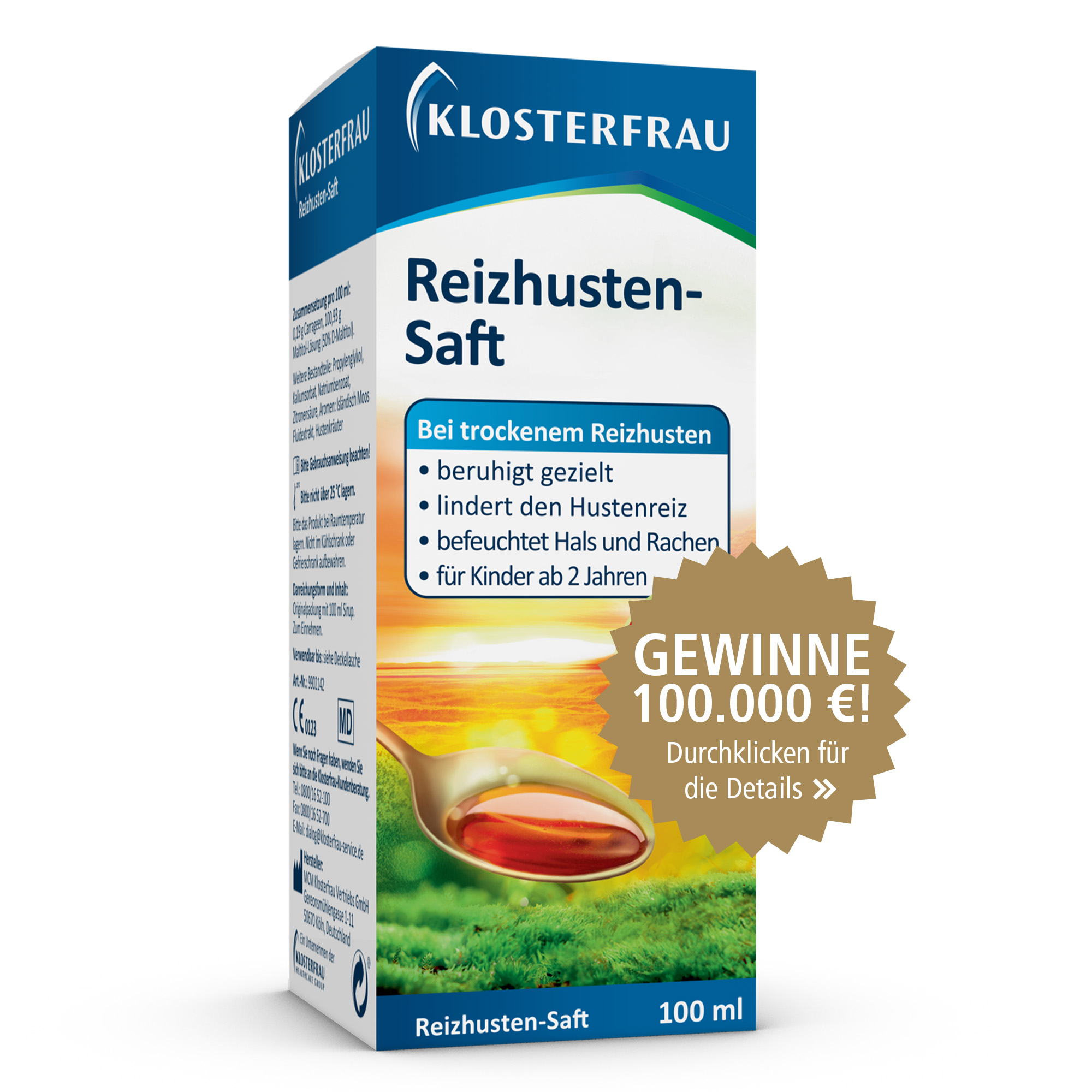 KLOSTERFRAU Reizhusten-Saft 128 g Saft
