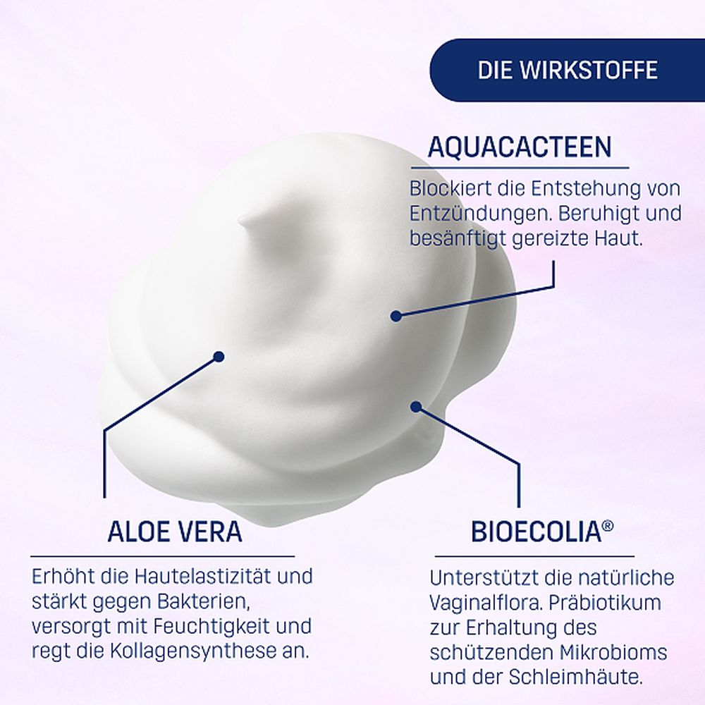 EUBOS INTIMATE WOMEN SCHAUMDUSCHE 100 ml Schaum