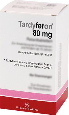 Tardyferon Depot-Eisen(II)-sulfat 80mg 100 St Retard-Tabletten