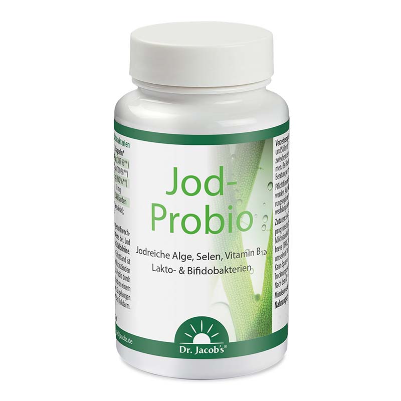 Dr. Jacob's Jod-Probio Selen B12 Milchsäurebakterien vegan