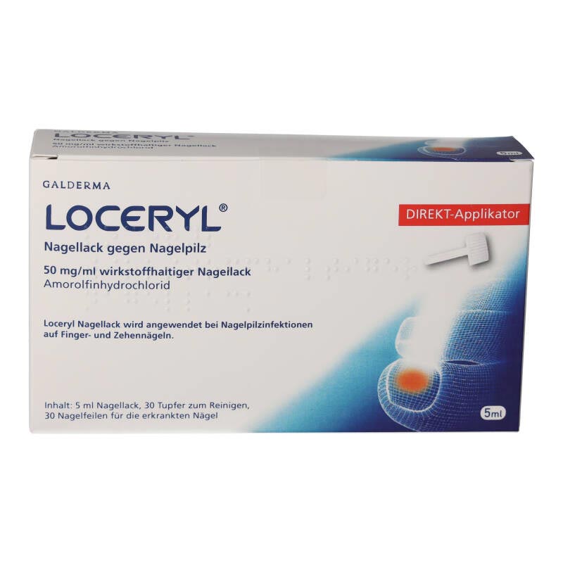 Loceryl Nagellack gegen Nagelpilz 5 ml Wirkstoffhaltiger Nagellack
