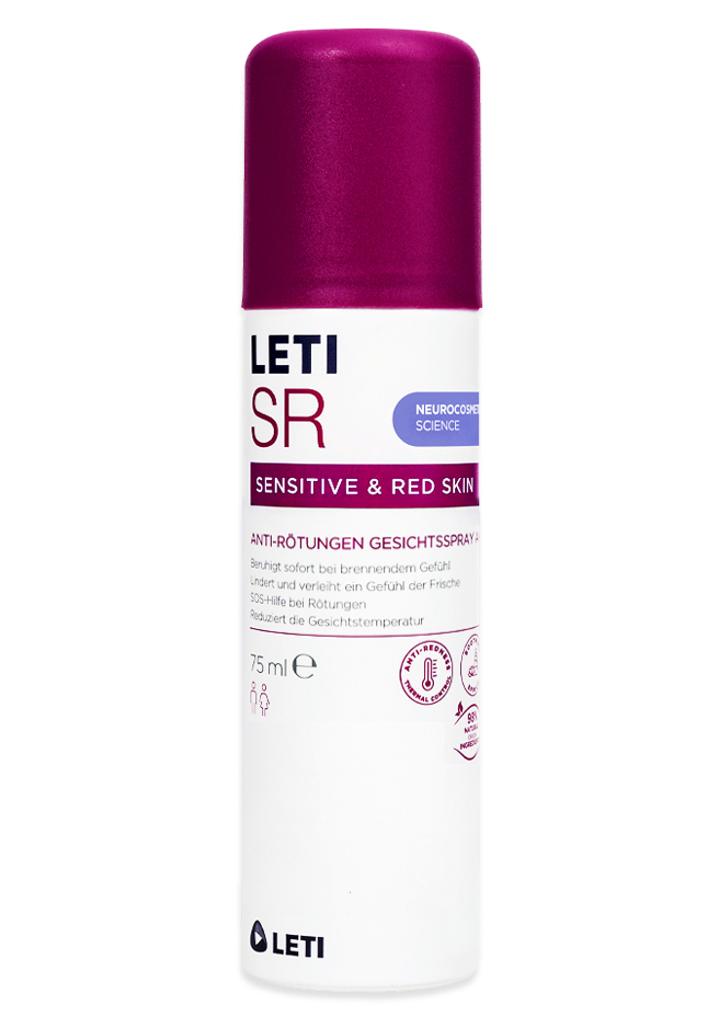 LETI SR ANTI-RÖTUNGEN GESICHTSSPRAY AKTIV - Jetzt 20% sparen 75 ml Spray