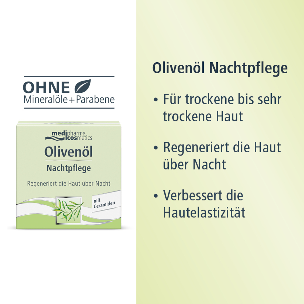 Olivenöl Nachtpflege  50 ml Creme