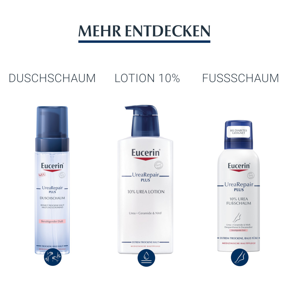 Eucerin UreaRepair Ganzkörperpflege Körperlotion Handcreme Fußcreme Set - 3€ sparen* 1 Sparset