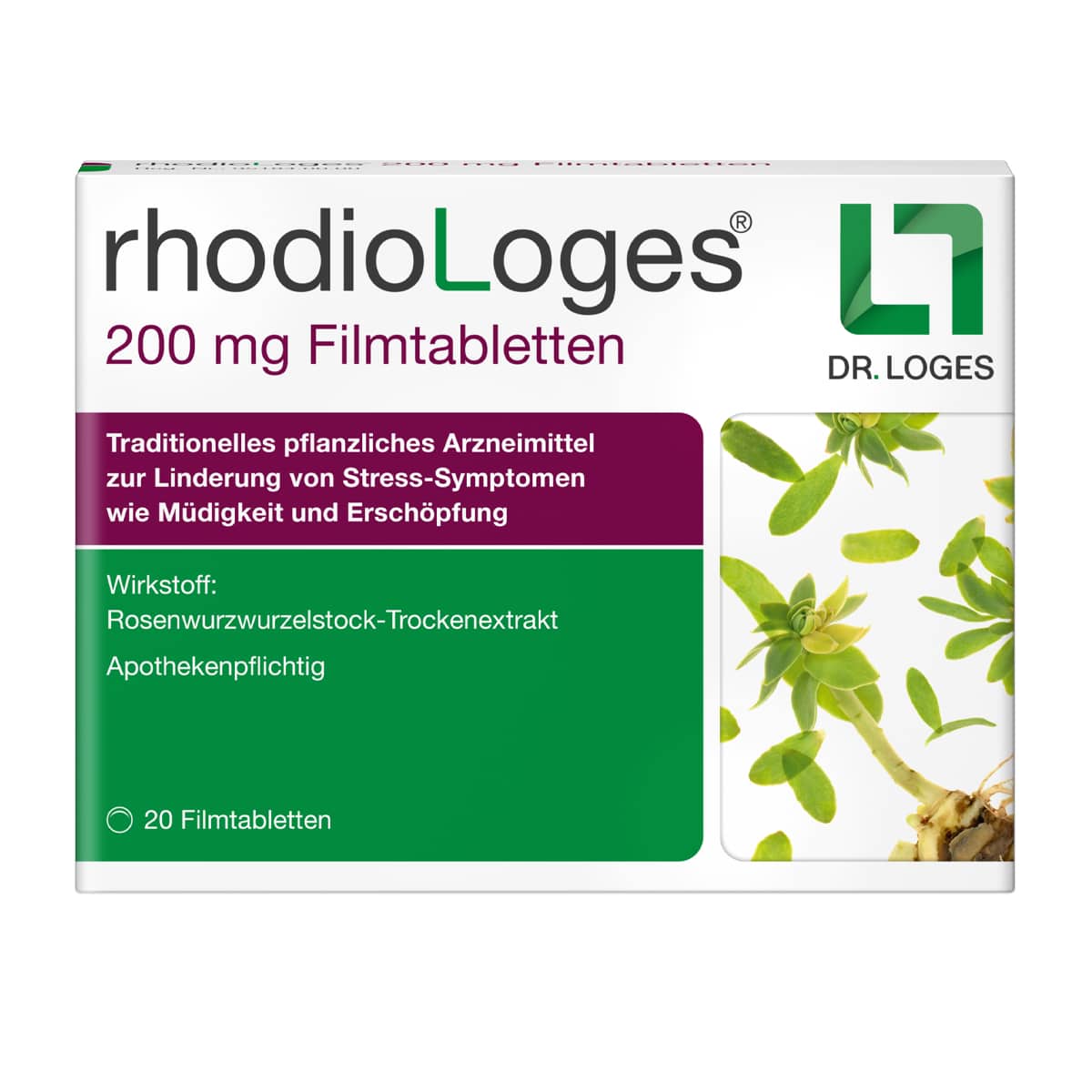 rhodioLoges 200 mg 20 St Filmtabletten