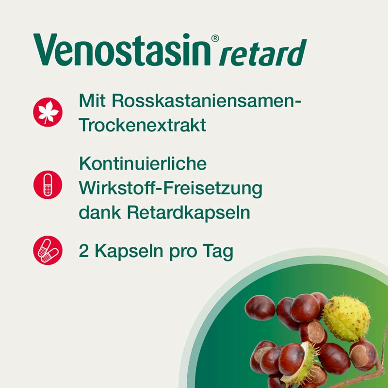 Venostasin retard 50 St Retard-Kapseln
