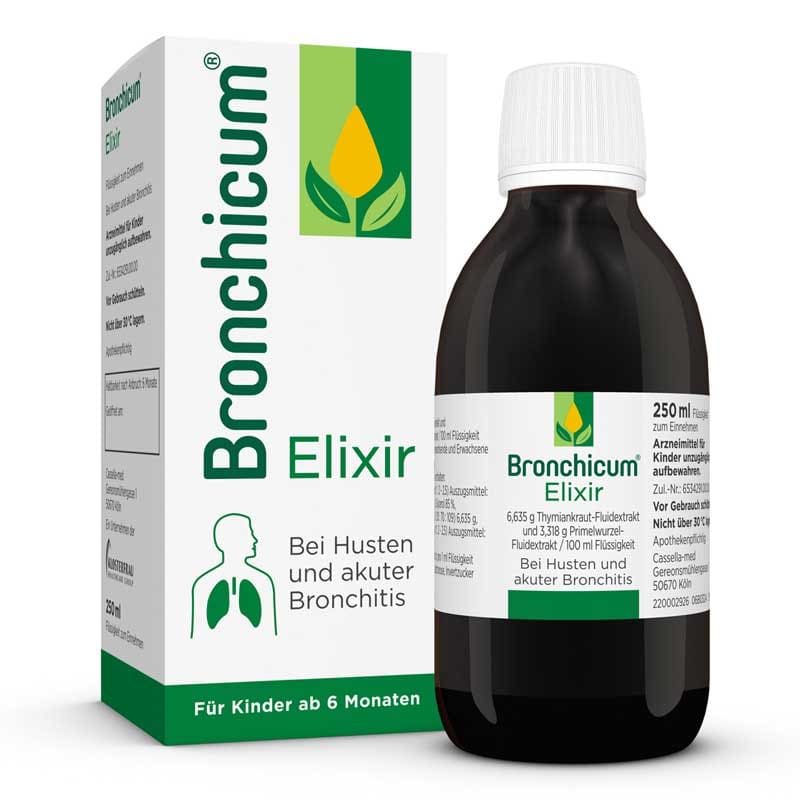 Bronchicum Elixir 250 ml Flüssigkeit zum Einnehmen