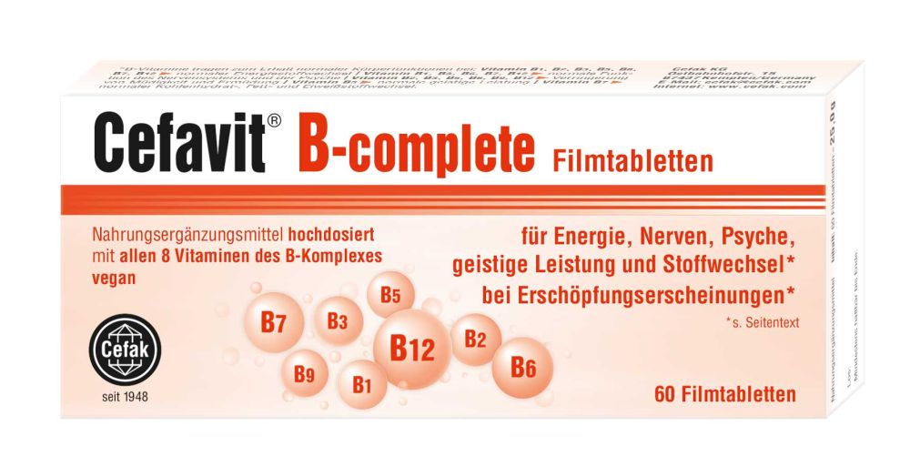 Cefavit B-complete  60 St Filmtabletten
