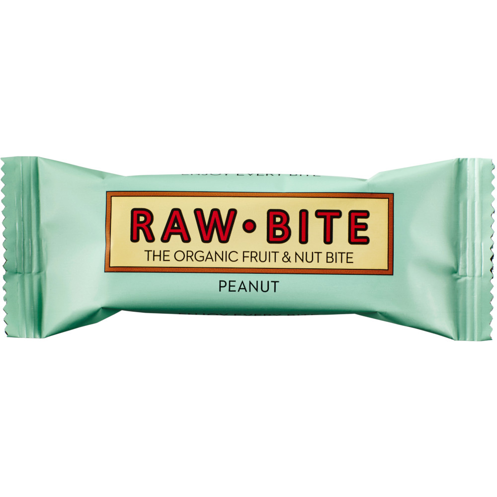 RAW BITE PEANUT 12er Pack 12X50 g