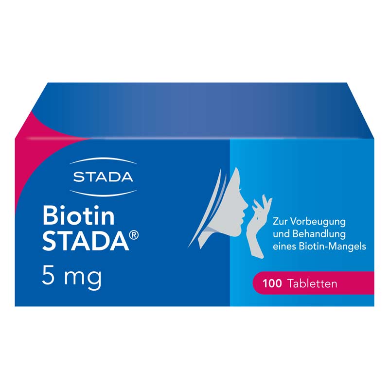 Biotin STADA 5 mg  100 St Tabletten