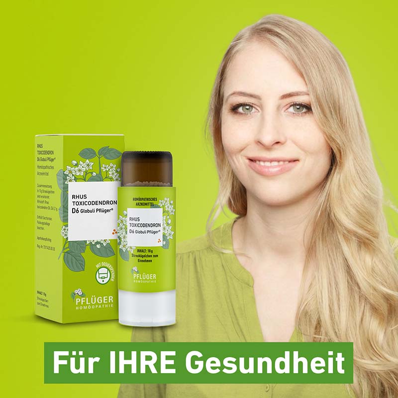 RHUS TOXICODENDRON C30 Globuli Pflüger 10 g Globuli