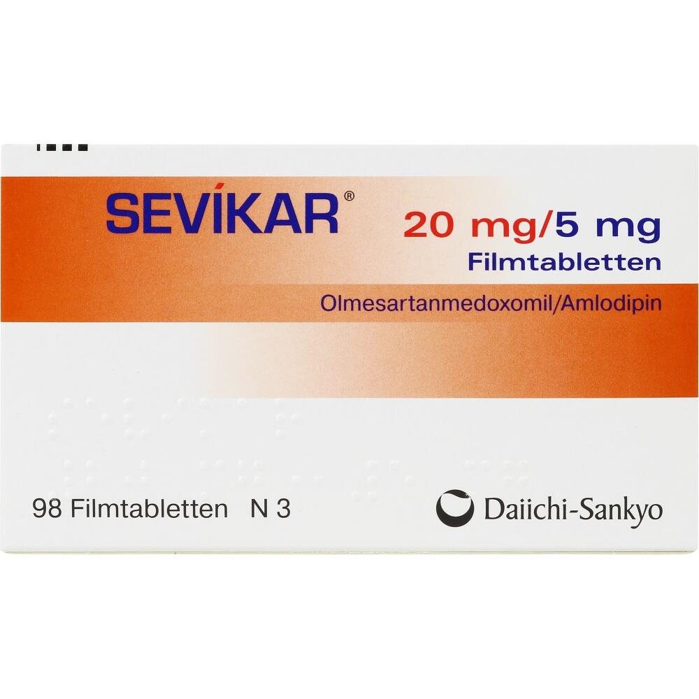 Sevikar 20mg/5mg 98 St Filmtabletten
