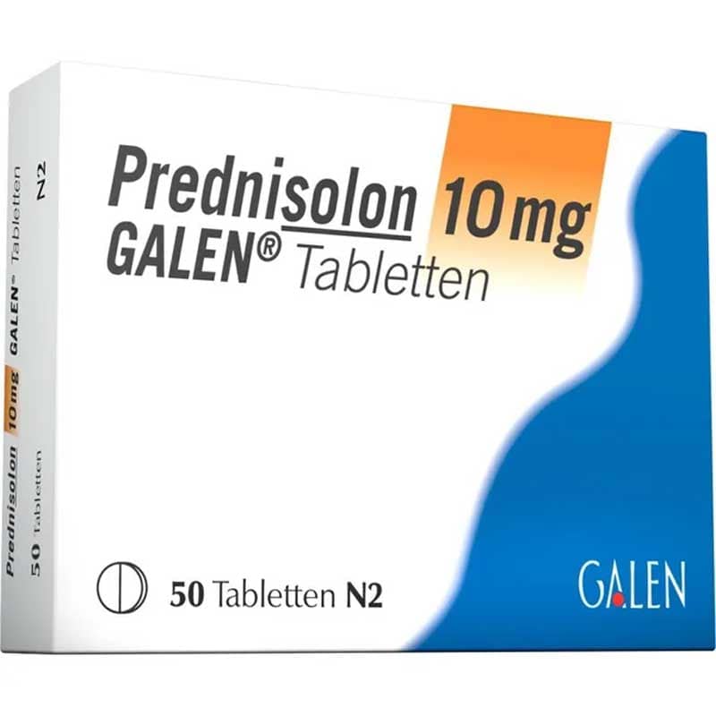 PREDNISOLON 10 mg GALEN Tabletten 50 St Tabletten