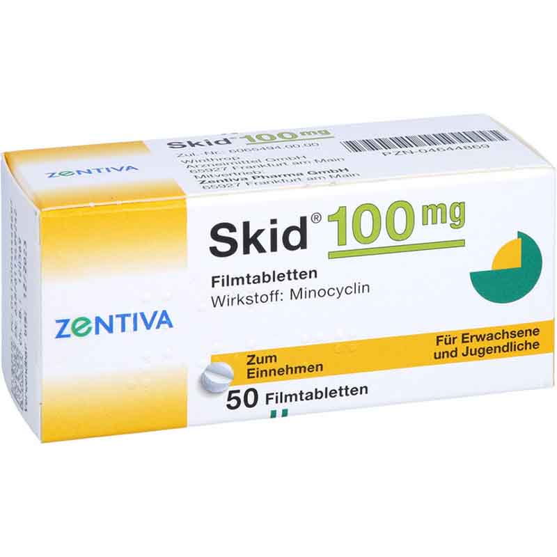 Skid 100mg 50 St Filmtabletten