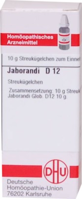 JABORANDI D 12 Globuli 10 g Globuli
