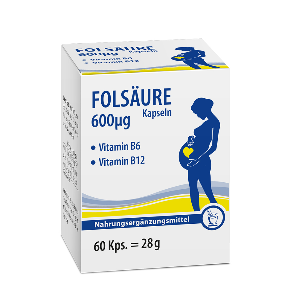 FOLSÄURE Kapseln 60 St Kapseln