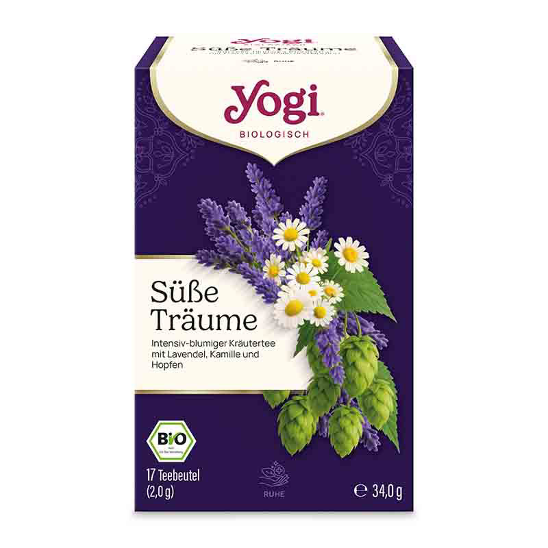 YOGI TEA Für die Sinne SÜßE TRÄUME 17X2.1 g Filterbeutel
