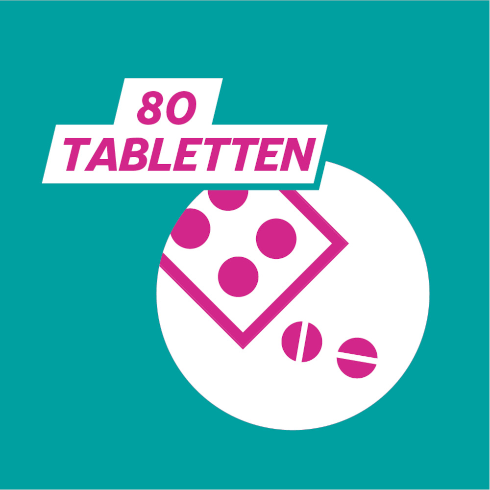 GAVISCON DUAL Bei Sodbrennen 80 St Kautabletten