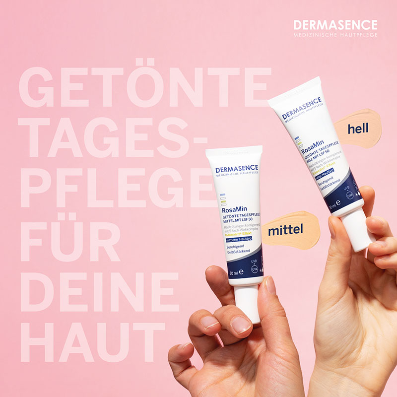 DERMASENCE RosaMin GETÖNTE TAGESPFLEGE HELL LSF 50 30 ml Creme