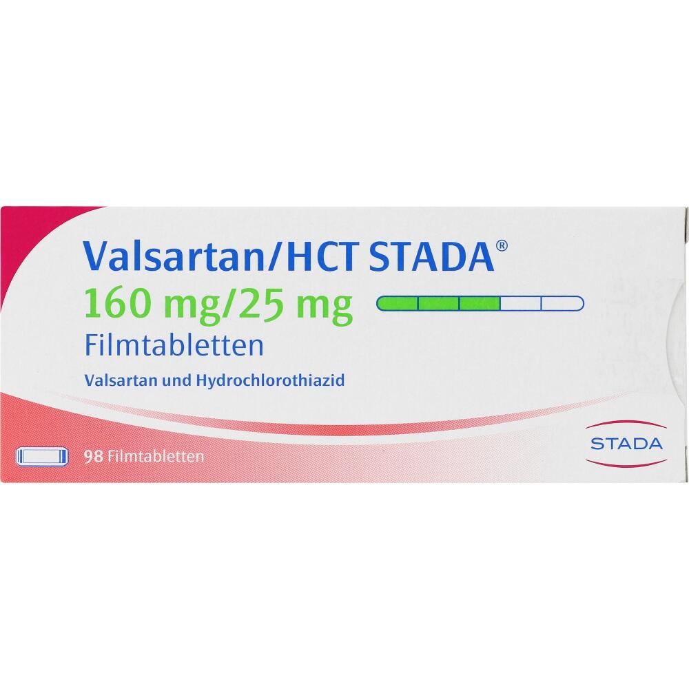 Valsartan/HCT STADA 160mg/25mg 98 St Filmtabletten