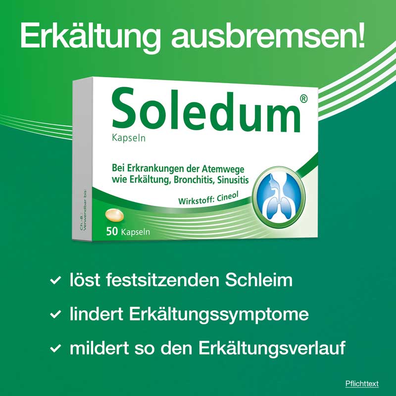 Soledum 100mg 50 St Kapseln magensaftresistent