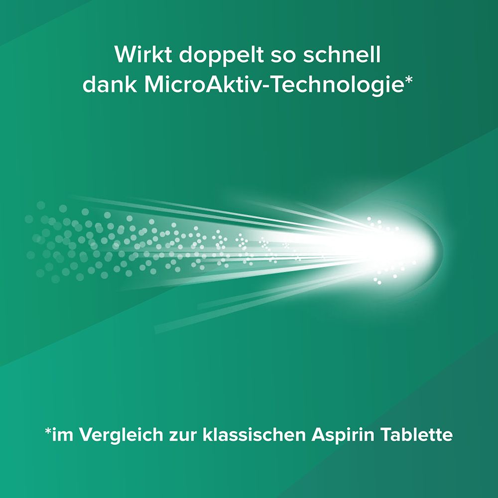 ASPIRIN 500MG  80 St Überzogene Tabletten