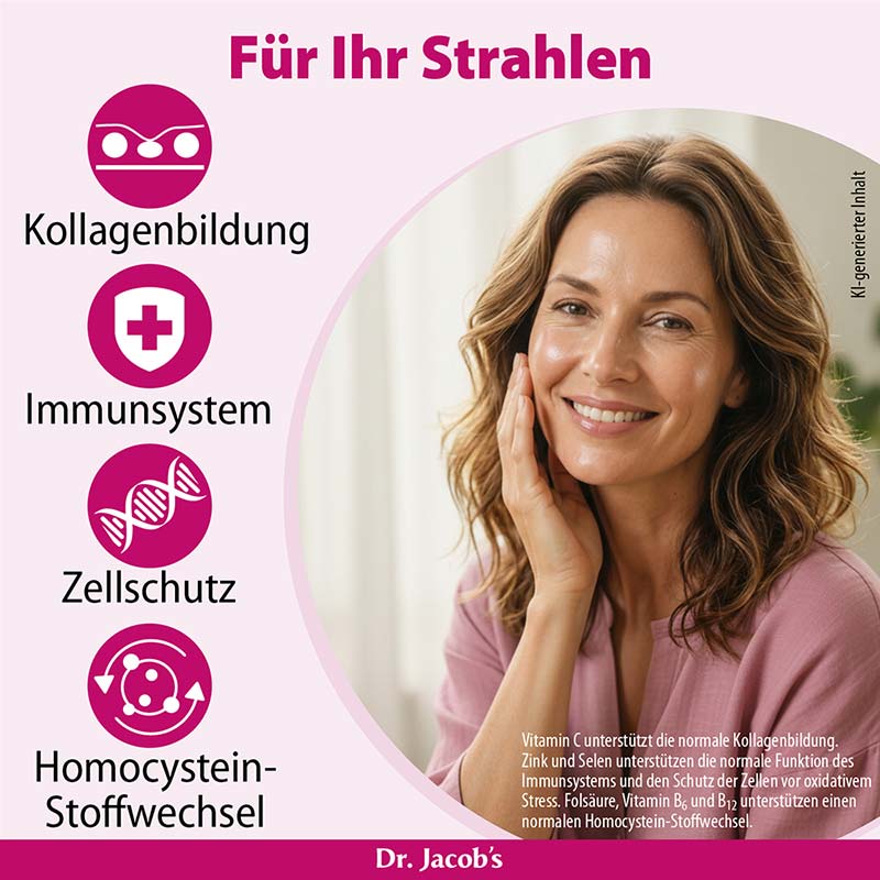 Dr. Jacob's OPC Synergie Traubenkernextrakt mit Acerola